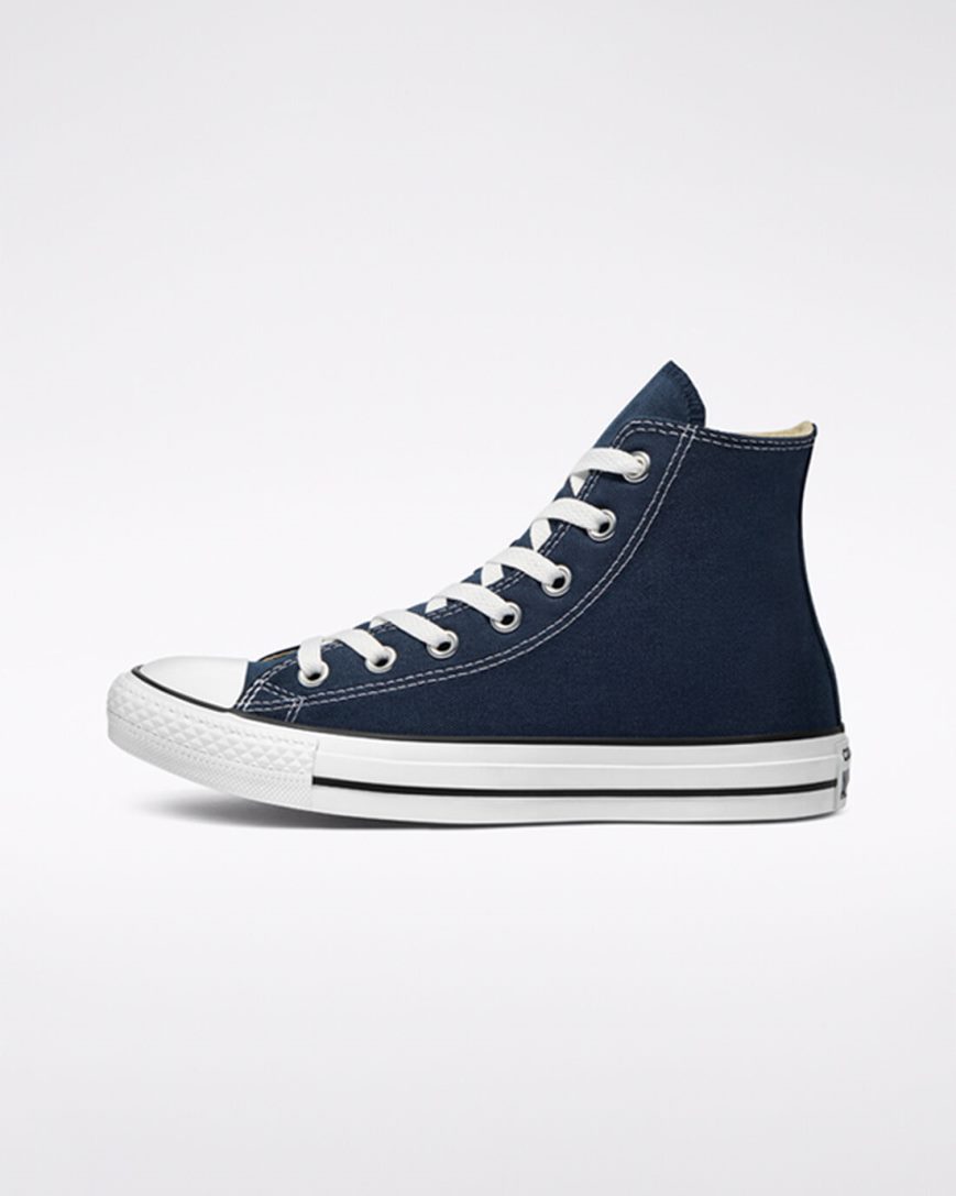 Zapatillas Altas Converse Chuck Taylor All Star Classic Mujer Azul Marino | PE 028E4L